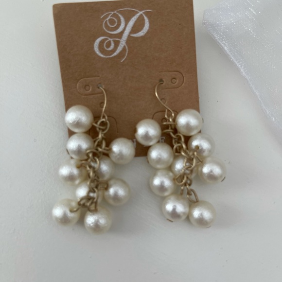 Plunder Pearl Drop Earrings - Picture 2 of 2
